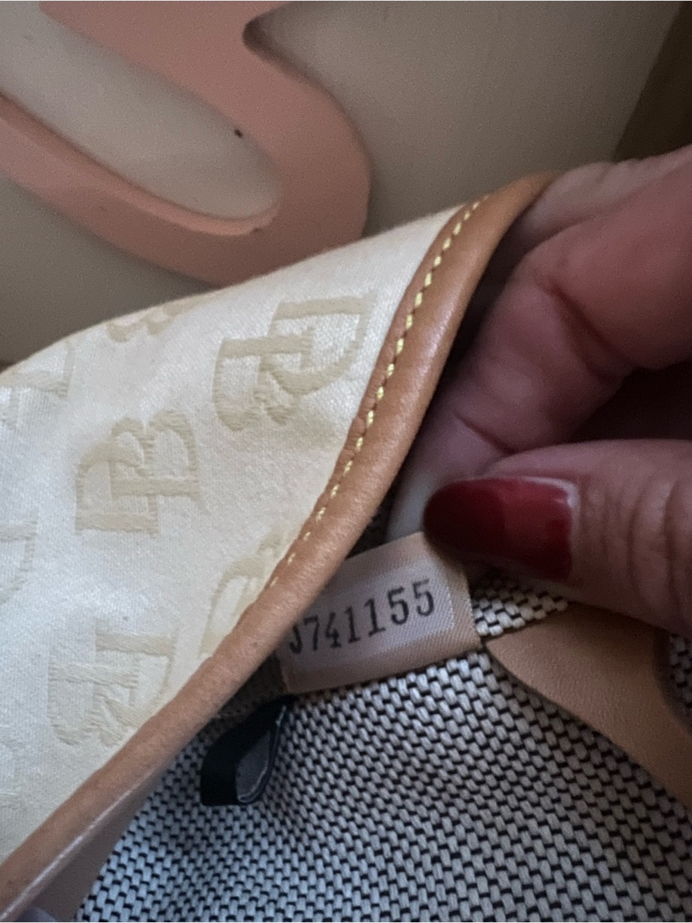 Vintage Dooney & Bourke Monogram Hobo Buckle Bag - Picture 11 of 12